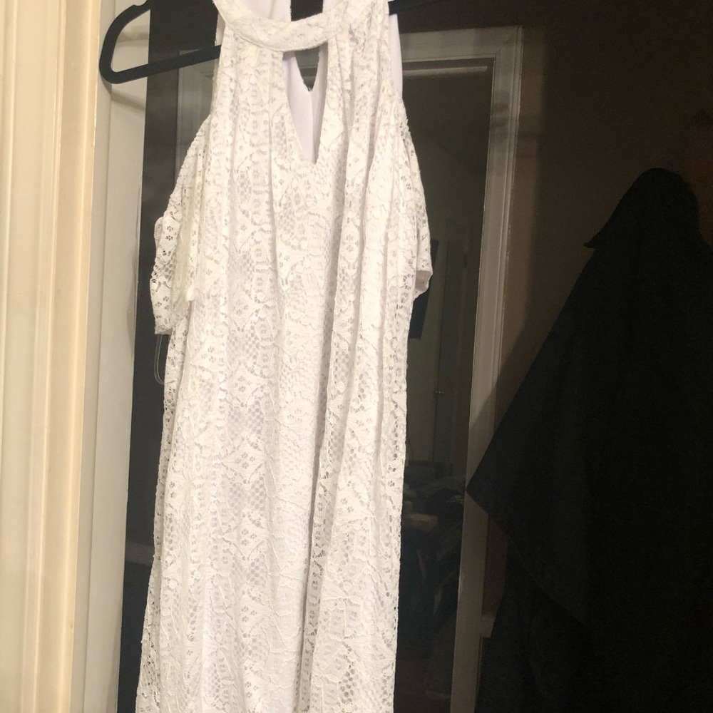 White dress